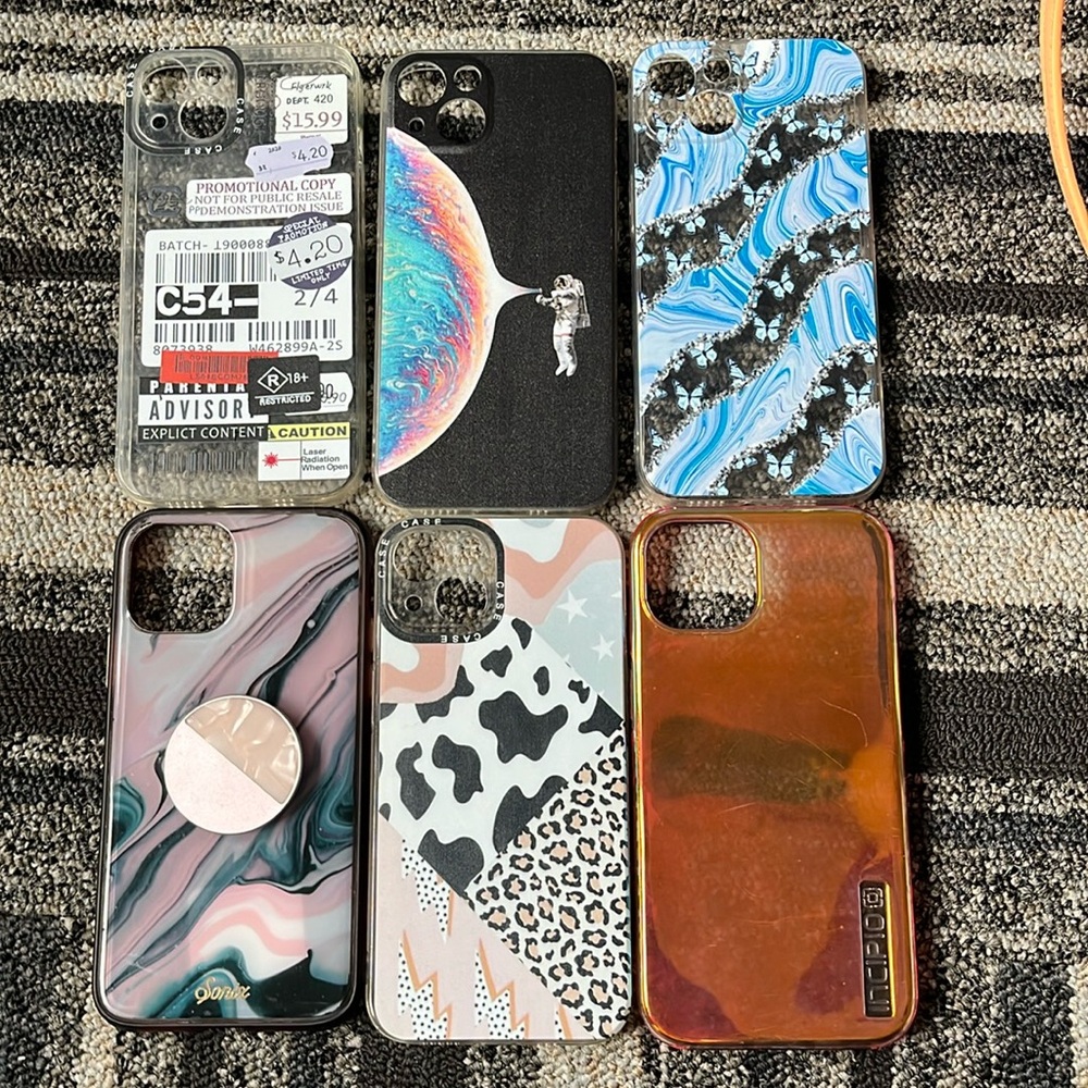 iPhone 13 cases (6cases)
